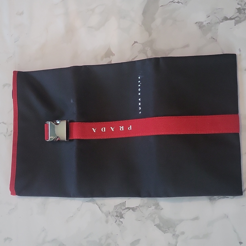 PRADA Luna Rossa Unisex XL Jet Set Toiletry Bag